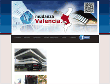 Tablet Screenshot of mudanzavalencia.es